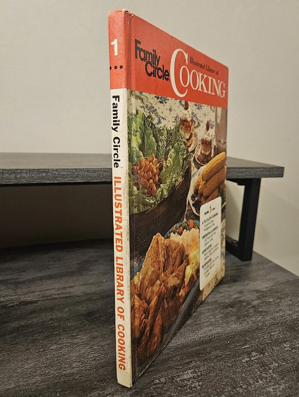 Vintage 1972 Family Circle Illustrated Library of Cooking Volume 1